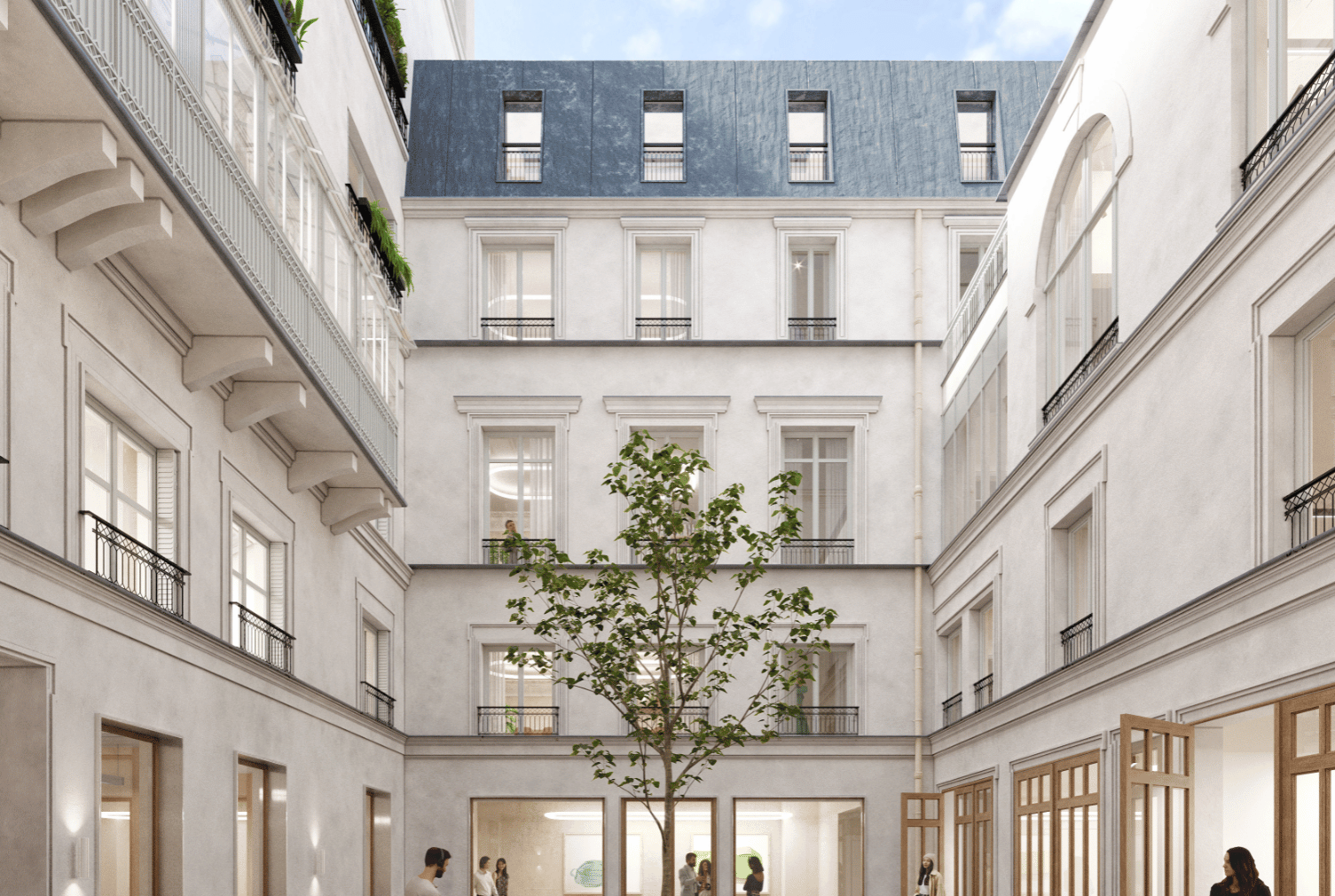 Projet de restructuration au 54 rue Taitbout
